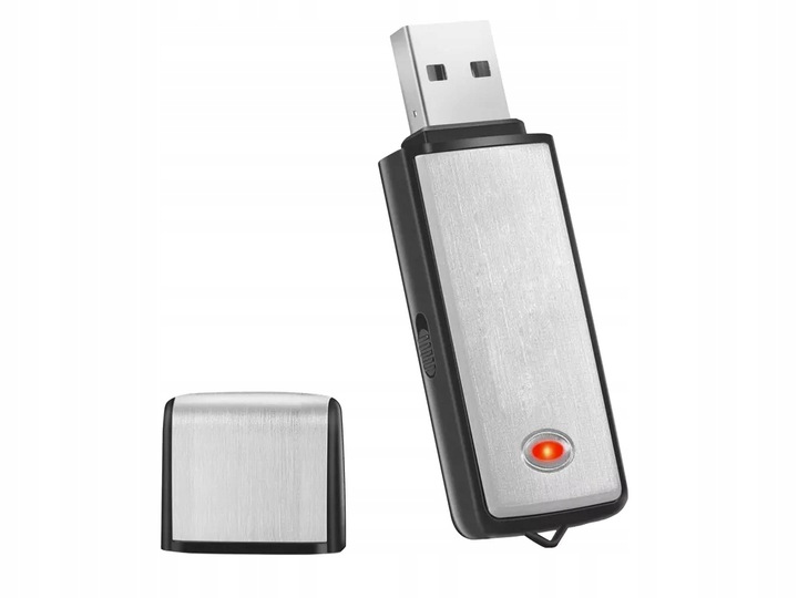 MINI DYKTAFON SZPIEGOWSKI PODSŁUCH PENDRIVE USB