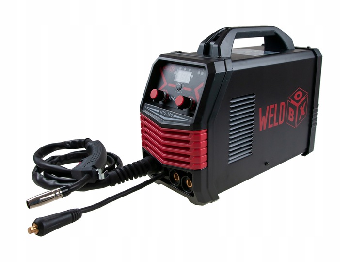 Spawarka inwertorowa MIGomat IGBT spawanie z gazem i bez drut 0,8-1,0mm