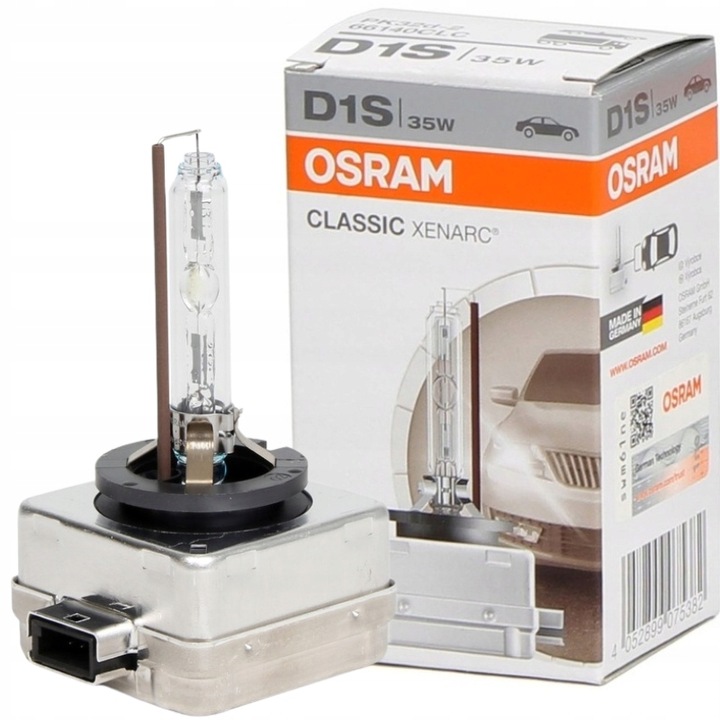 ŻARÓWKI XENON KSENON ŻARNIK OSRAM D1S 35W PK32d-2 XENARC CLASSIC 66140CLC