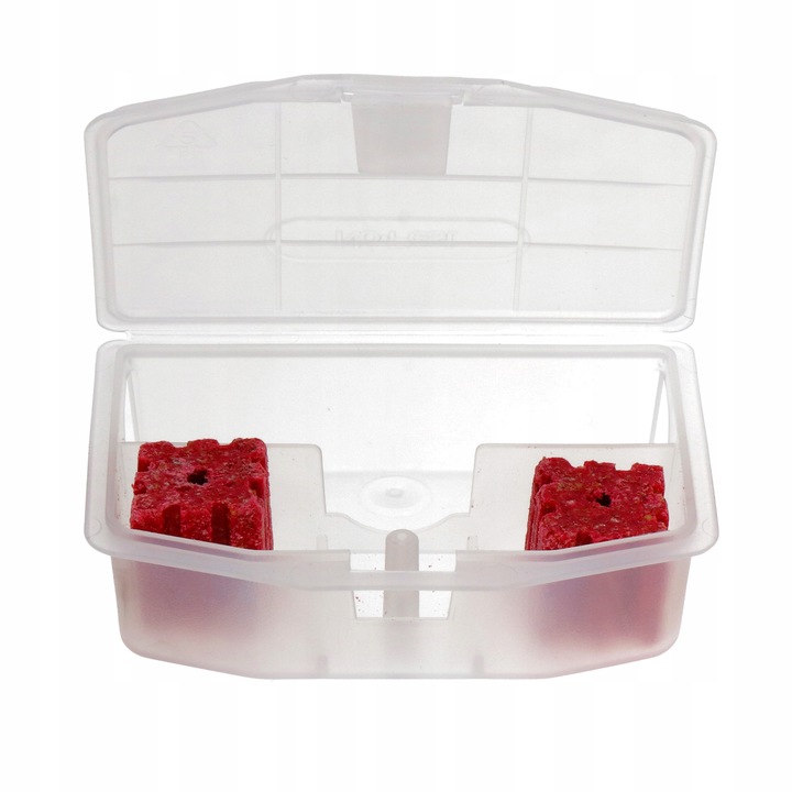 STACJA DERATYZACYJNA KARMNIK NA TRUTKĘ NA MYSZY SZCZURY GRYZONIE (10 SZT)