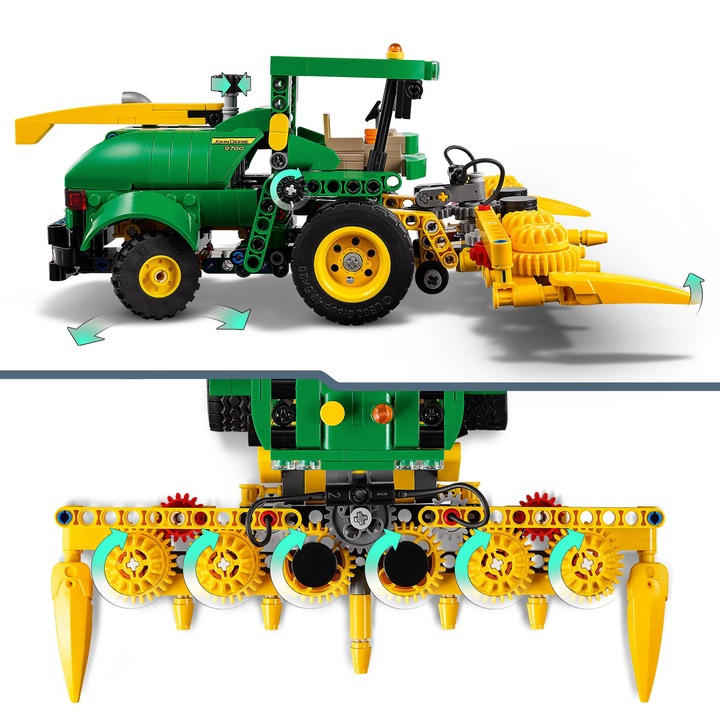 LEGO Technic 42168 Sieczkarnia Kombajn John Deere 9700 Farma Wieś Traktor