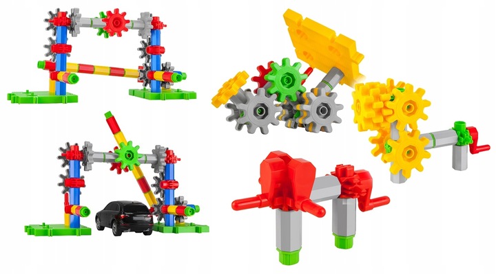 KORBO RUCHOME KLOCKI KONSTRUKCYJNE Basic 180 el.
