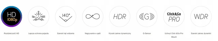 Wideorejestrator Nextbase Dashcam 222 Full HD 2,5"