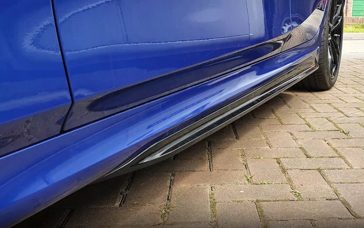 BMW G20 G21 M PAKIET CZARNY POŁYSK DOKŁADKI BOCZNE LISTWY PROGÓW MP STYLE