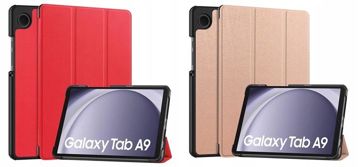 ETUI SMART COVER + RYSIK do SAMSUNG GALAXY TAB A9 8,7 " SM X110 SM X115