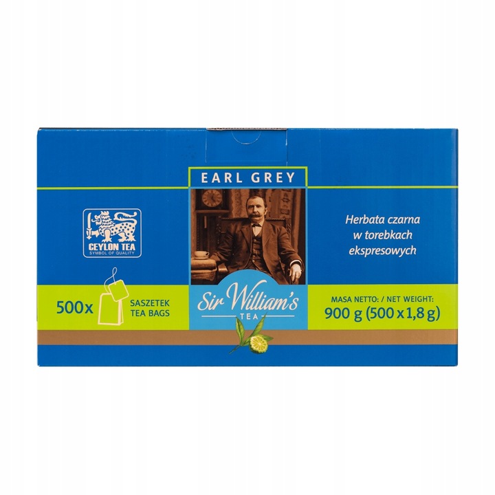 Sir William's London Earl Grey 500 Saszetek