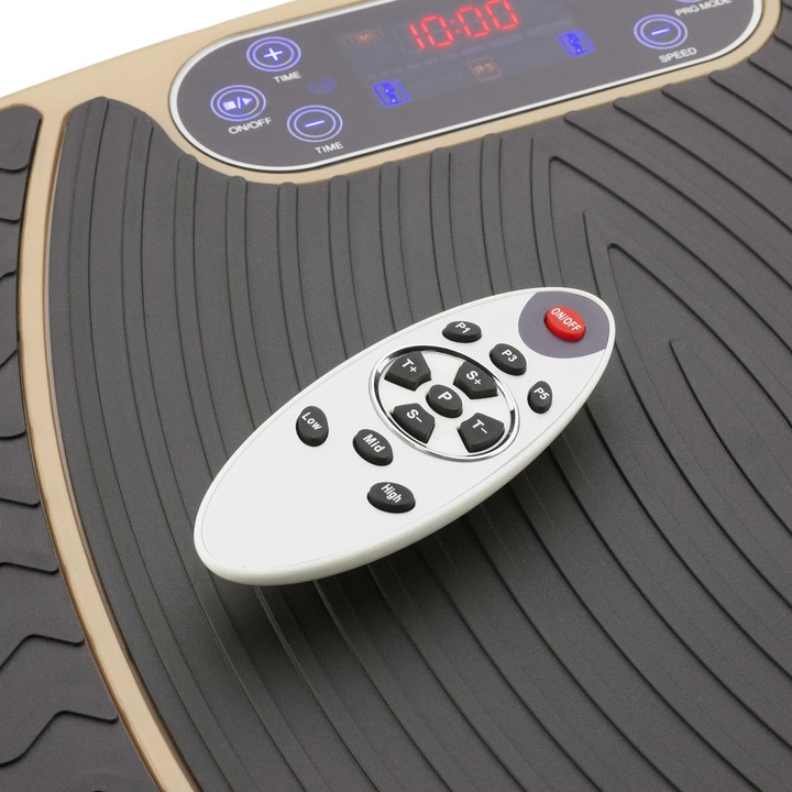 PLATFORMA WIBRACYJNA WIBRUJĄCA MASAŻER CIAŁA 3D Z LINKAMI XP750_3D GYMTEK