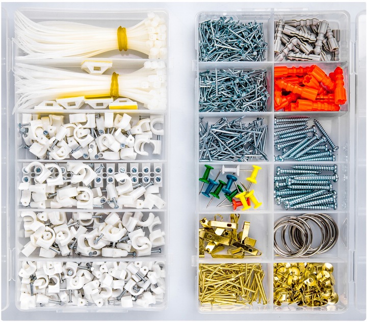 WALIZKA NARZĘDZIOWA ZESTAW NARZĘDZI 1001 ELEMENTÓW