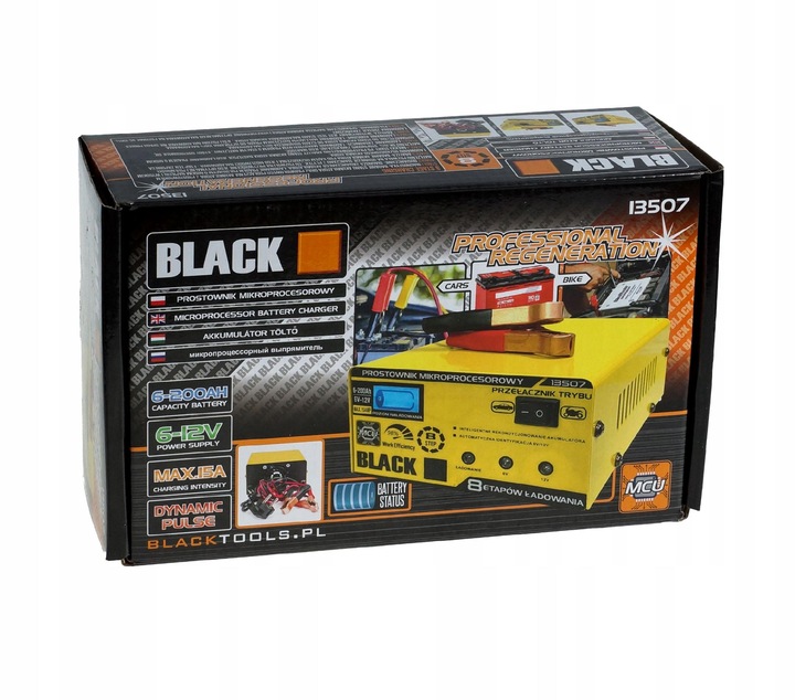 PROSTOWNIK 6V i 12V MIKROPROCESOROWY ŁADOWARKA DO AKUMULATORA NAPRAWA 15A