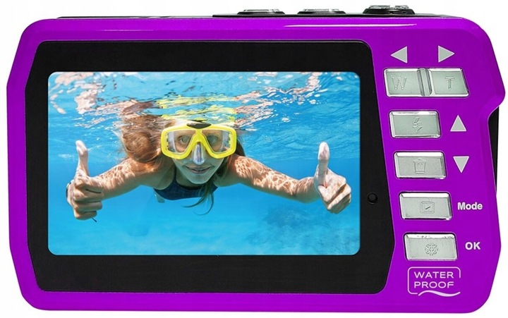 Aparat EASYPIX Aquapix W3048 Edge Fioletowy