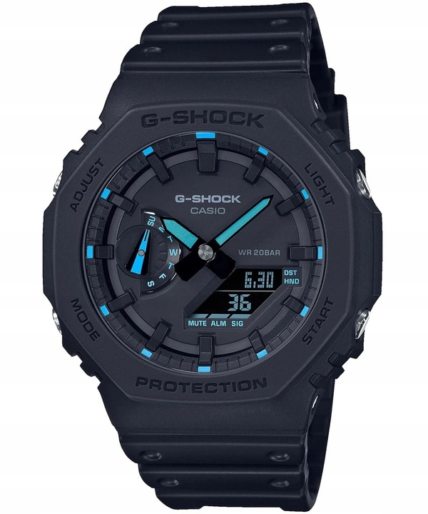 Zegarek Casio G-SHOCK Octagon Carbon Core Guard Casio-GA-2100-1A2ER
