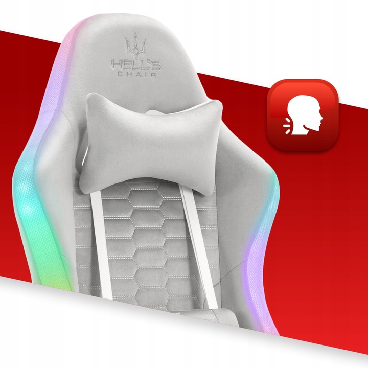 FOTEL GAMINGOWY DLA GRACZA BIUROWY HELL'S