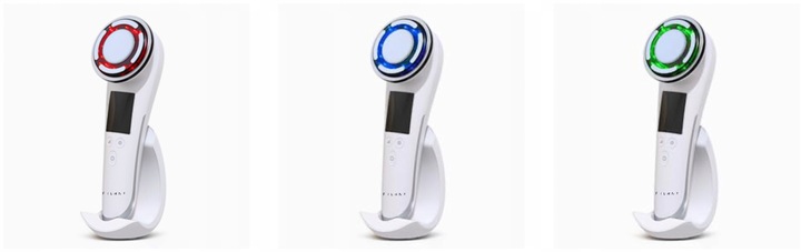 MEZOTERAPIA BEZIGŁOWA MASAŻER EMS TWARZY LIFTING 8W1 FRENNE ZESTAW + GRATIS