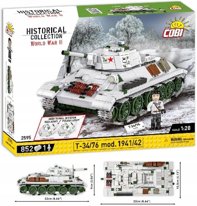Historical Collection T-34/76 mod 1941/42 2 in1