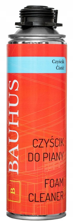 Pistolet teflonowy do pianki piany kleju + czyścik Bauhus PRO