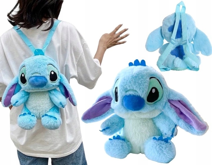 LILO i STITCH DUŻA MASKOTKA PLECAK PLUSZAK STICZ TOREBKA