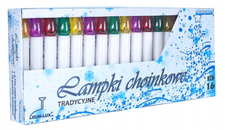 Lampki choinkowe tradycyjne Światełka na choinkę Retro PRL Żabki Świeczki 5