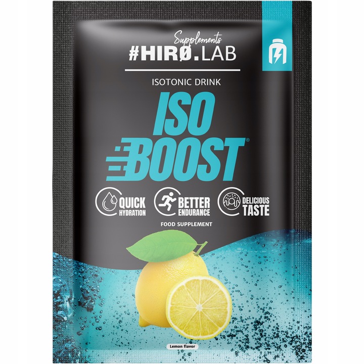 IZOTONIK ISO KONCENTRAT NAWODNIENIE ELEKTROLITY cytryna 25x 25 g box zestaw