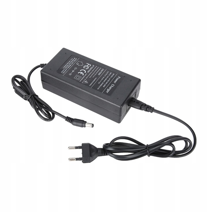 ZASILACZ DC 54,6 V 2 A WTYCZKA 5,5 MM ŁADOWARKA