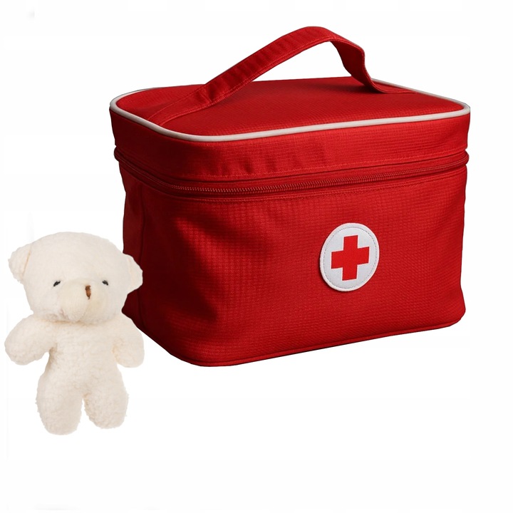 Zestaw Lekarski Mały Doktor Lekarz dla Dzieci Apteczka Doktora Lekarza XXL