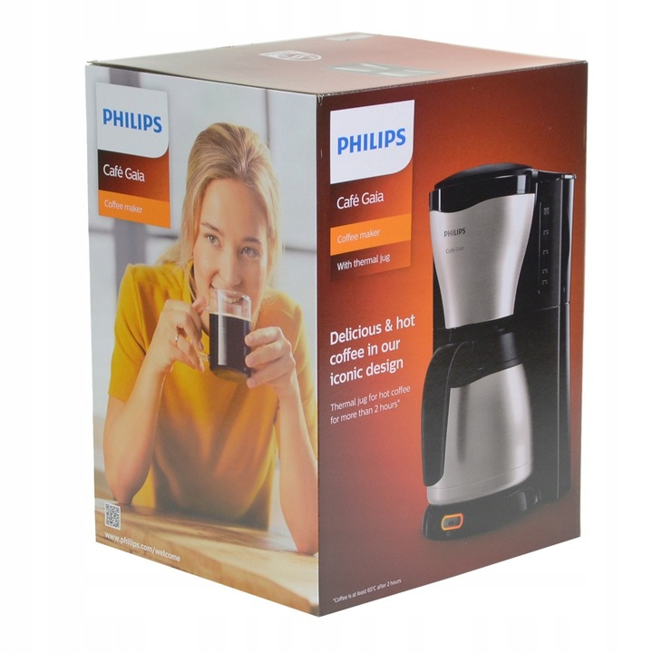 Ekspres PHILIPS HD7546/20 Café Gaia PRZELEWOWY DO KAWY dzbanek termiczny