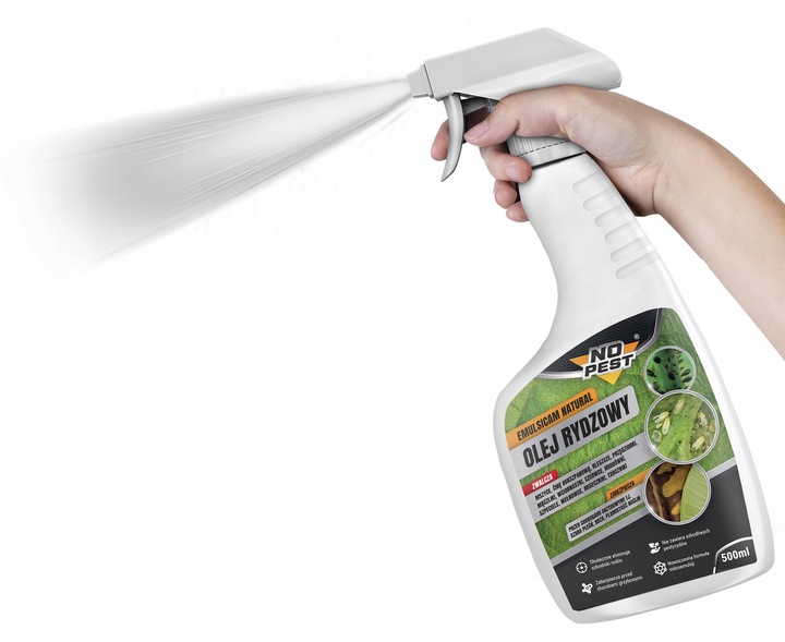 OLEJ RYDZOWY PREPARAT PŁYN NA MSZYCE ĆMĘ PRZĘDZIORKI NO PEST 500ML (3 SZT)