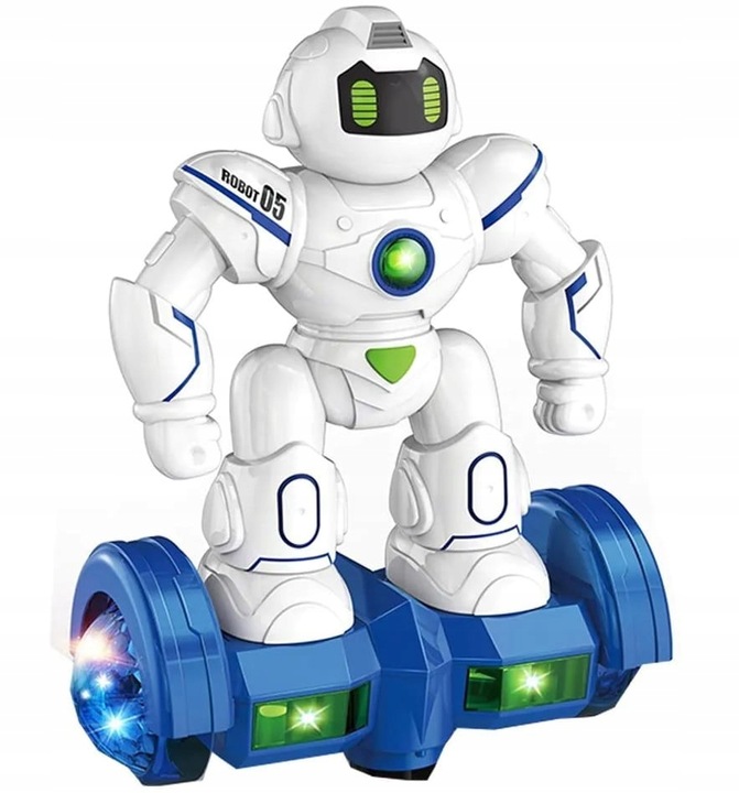 ROBOT TAŃCZĄCY KOSMITA NA BATERIE ŚWIATŁO DŹWIĘK