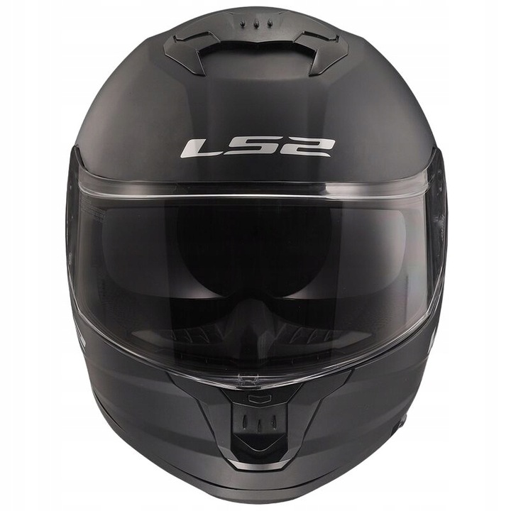 KASK MOTOCYKLOWY LS2 FF808 STREAM II SOLID MATT BLACK CZARNY S