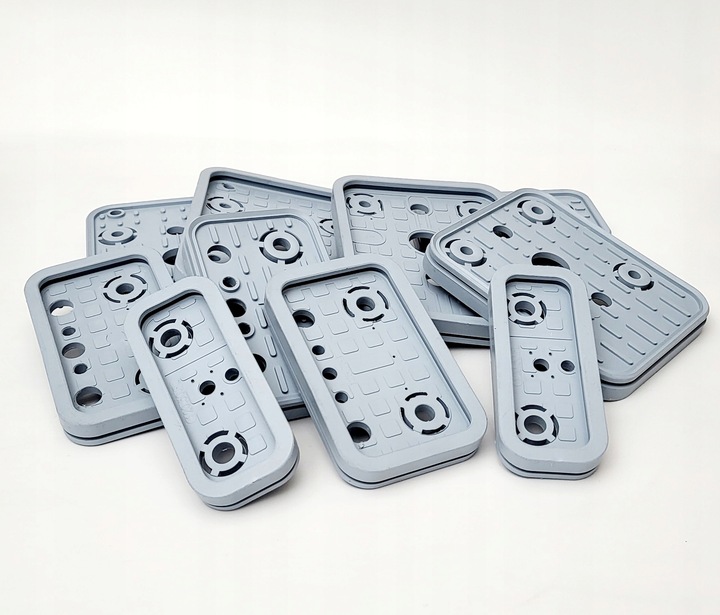 Górna guma uszczelka 125 x 75 mm " X " do bloków ssawnych, zamiennik