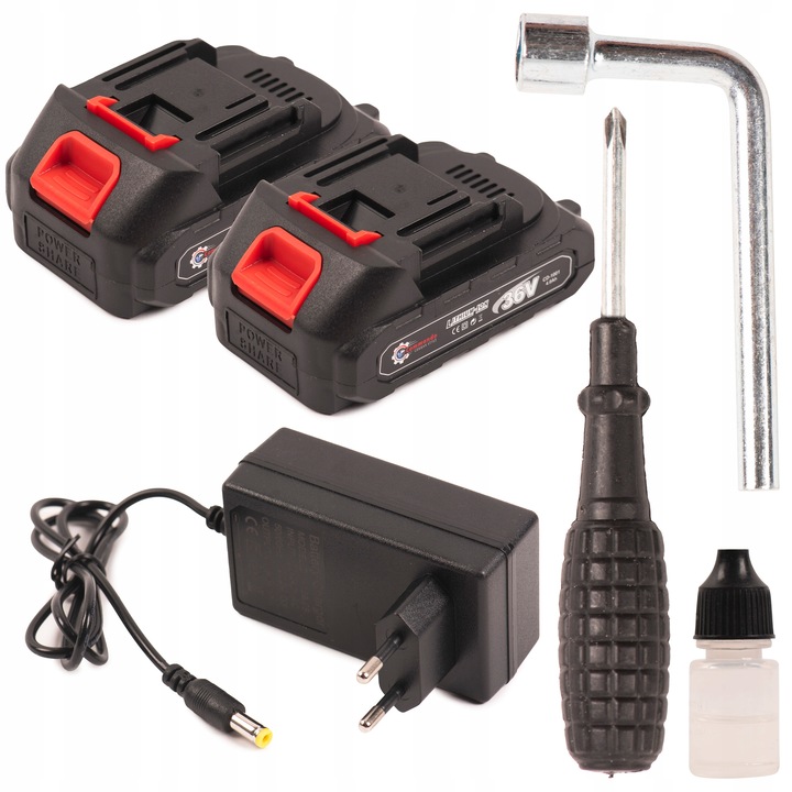 PIŁA ŁAŃCUCHOWA PILARKA AKUMULATOROWA 36V 2 X AKU 6 CALI PROFESJONALNA