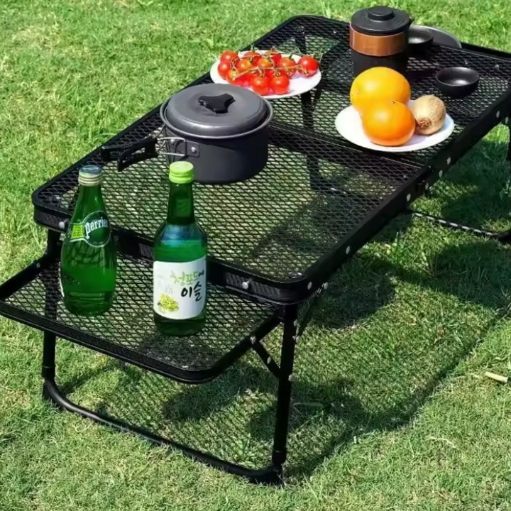 Stół stolik turystyczny LUARO kempingowy składany 98x 70 x 40 x 32 cm