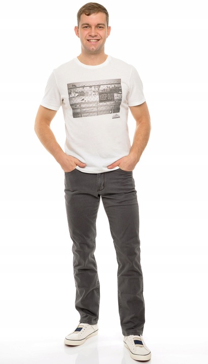 WRANGLER spodnie REGULAR grey ARIZONA W31 L34