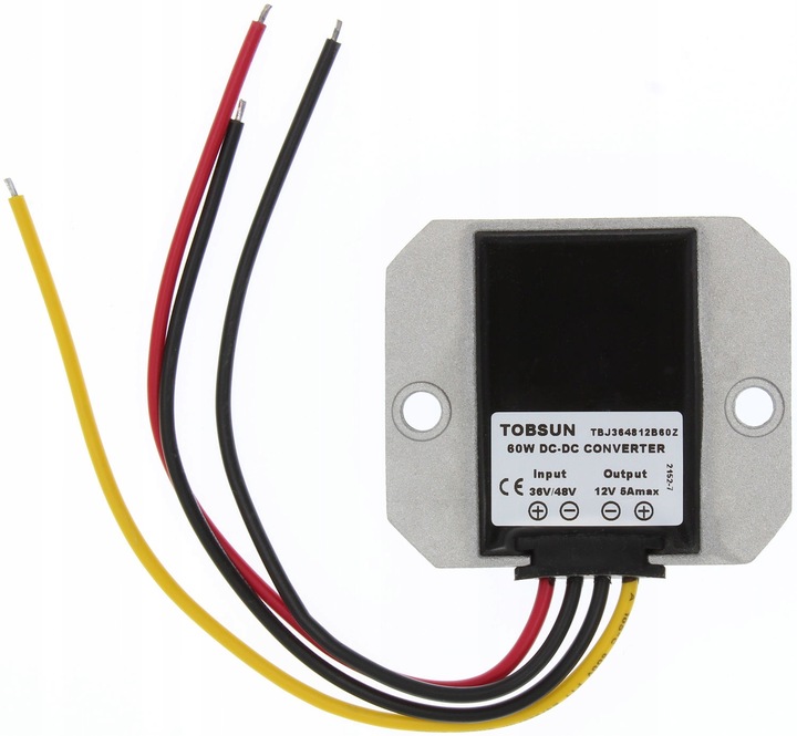 Przetwornica 36V 48V (15V-60V) do 12V 5A Step Down