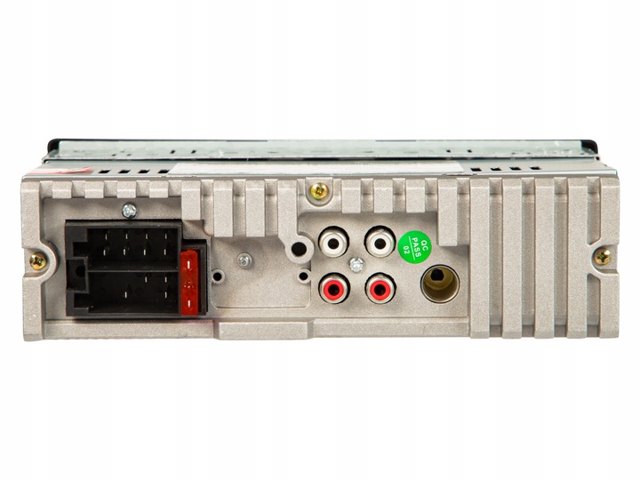 RADIO SAMOCHODOWE 1-DIN BLUETOOTH 2x USB AUX SD MP3 PILOT BATERIA ZESTAW