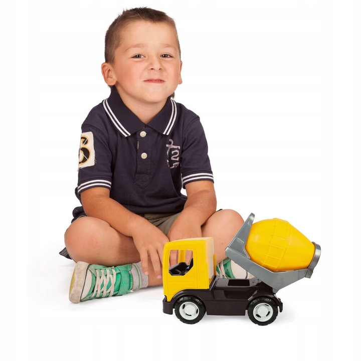 Tech truck betoniarka w kartonie Wader 35363 ruchoma gruszka mieszalnik