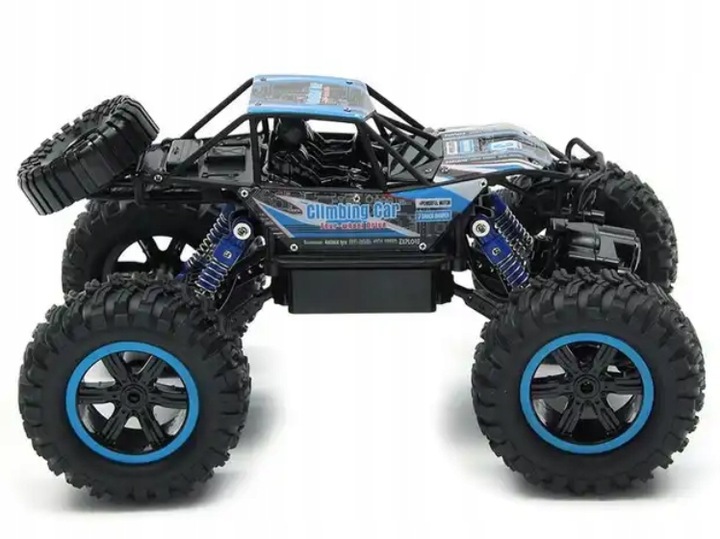 SAMOCHÓD ZDALNIE STEROWANY TERENOWY NAPĘD 4x4 AUTO PILOT RC DUŻY OFF ROAD