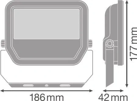 Halogen, naświetlacz LED neutralny 3600lm 30W