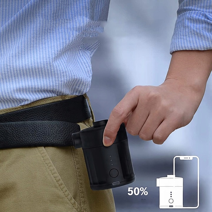 AKUMULATOR MINI POMPA ELEKTRYCZNA NADAJE SIĘ DO PONTONÓW/MATERACY 4000mah