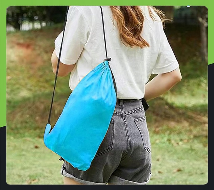 LAZY BAG Air Sofa DMUCHANA Leżak Materac Fotel Materiał Ripstop ZAGŁÓWEK