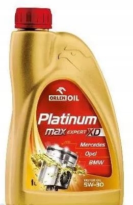 OLEJ PLATINUM MAX EXPERT XD 5W30 1L /MERCEDES/OPEL/BMW/ SM/CF C3 DEXOS 2 MB