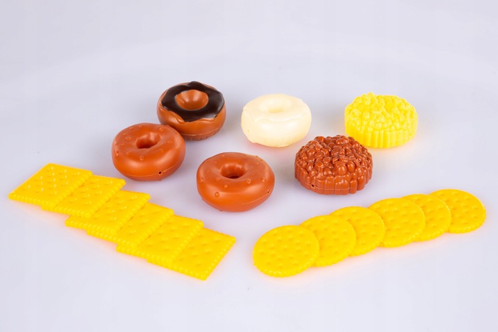 KINDERPLAY PLASTIKOWE WARZYWA OWOCE DO KUCHNI DLA DZIECI 120 elementów