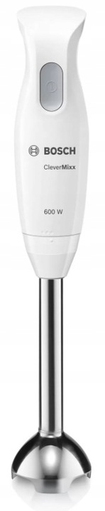 Blender ręczny Bosch MSM26500 600W QuattroBlade Rozdrabniacz Biały