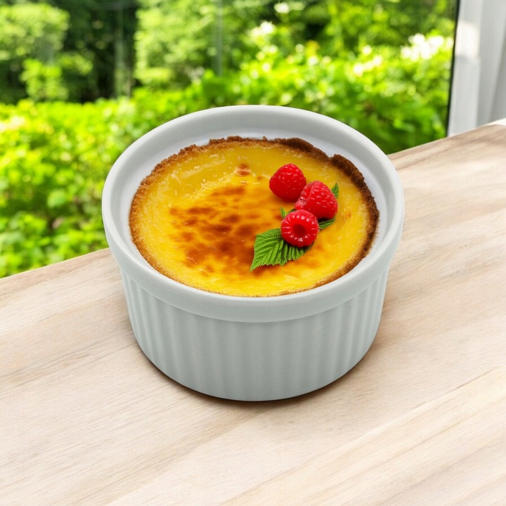 6x KOKILKA 200ml DO ZAPIEKANIA 9cm żaroodporna MISECZKA pojemnik komplet