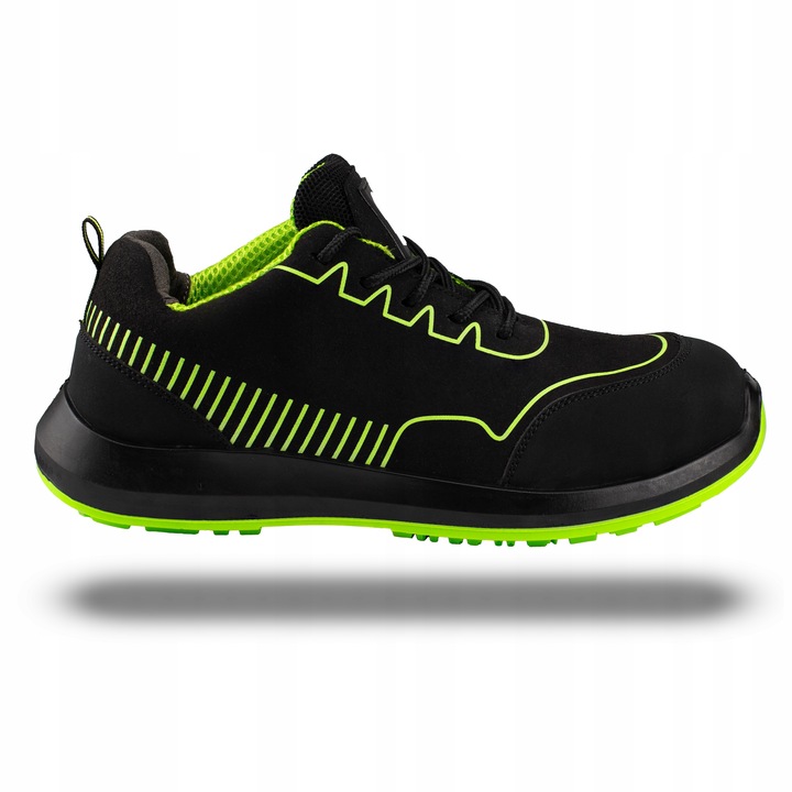 BUTY ROBOCZE MĘSKIE PÓŁBUTY SPORTOWE ODDYCHAJĄCE Z NOSKIEM S1 BHP LEKKIE