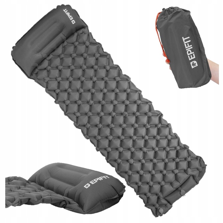 ULTRALEKKI Materac Samopompujący do spania jednoosobowy Karimata Dmuchana