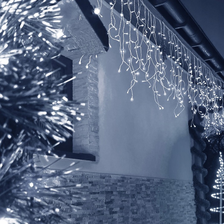 SOPLE 1000 LED LAMPKI ZEWNĘTRZNE 45m PILOT FLASH GIRLANDA ŚWIETLNA KURTYNA