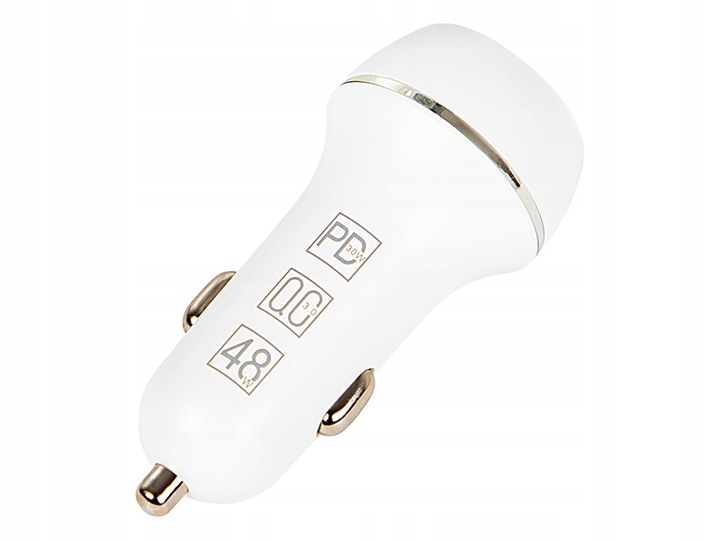 Ładowarka gniazdo USB+USB-C