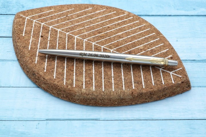 Długopis Parker Jotter Stal Matowa GT z grawerem - prezent na Walentynki