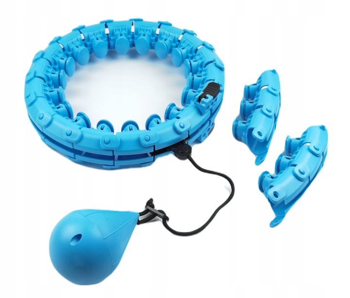 Hula Hop Odchudzające XL z Wypustkami PLUS SIZE PRO 115cm w TALII + Łożyska