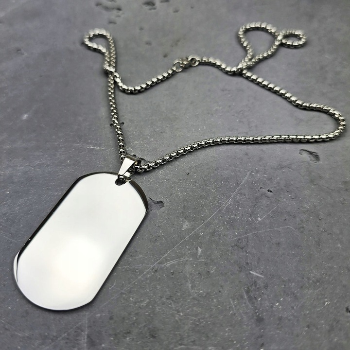 Prezent dla Syna Naszyjnik Zawieszka z Grawerem Idealny Prezent